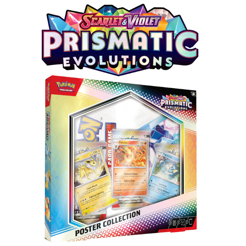 Pokémon TCG: Scarlet & Violet—Prismatic Evolutions Poster Collection